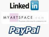 Dale M. Reid Photography - linked in, myartspace.com,  paypal incons
