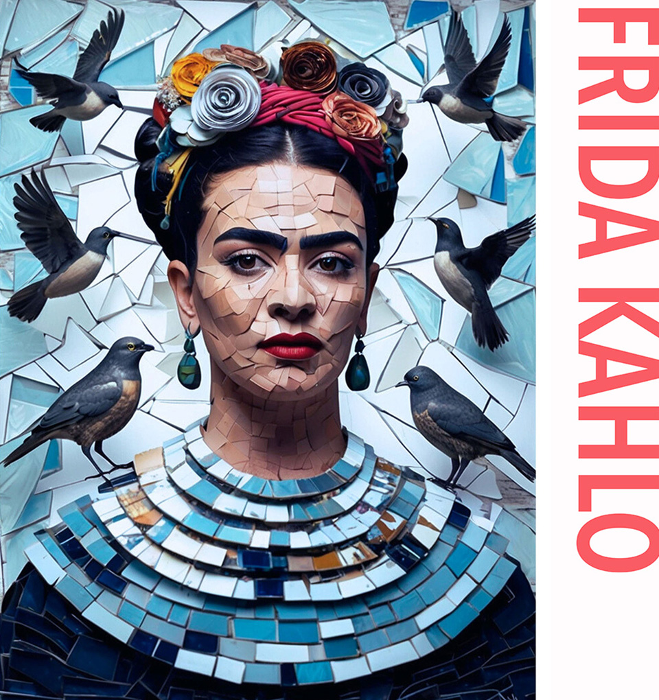 Dale M. Reid Contemporary Fine Art Photography - Legacy of Frida Kahlo With Unbound: Women In Arts