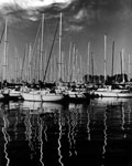 Morning Reflections, Humber Bay Marina, Toronto, 2005. Edition Size 10. Image Size 16x20. Framed Size 25x29.